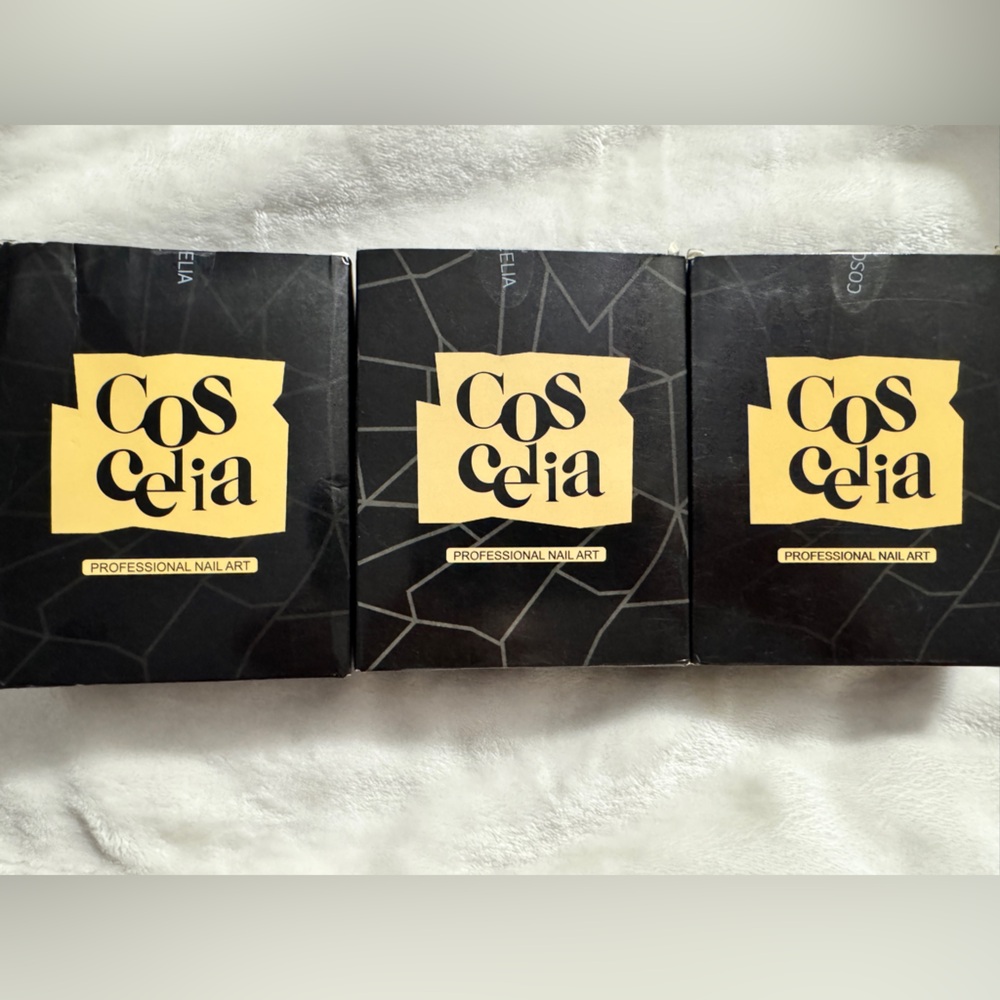 CosCelia Base and Top Coat Gel Nail Polish Top and Base Coat Nail Polish-3packs